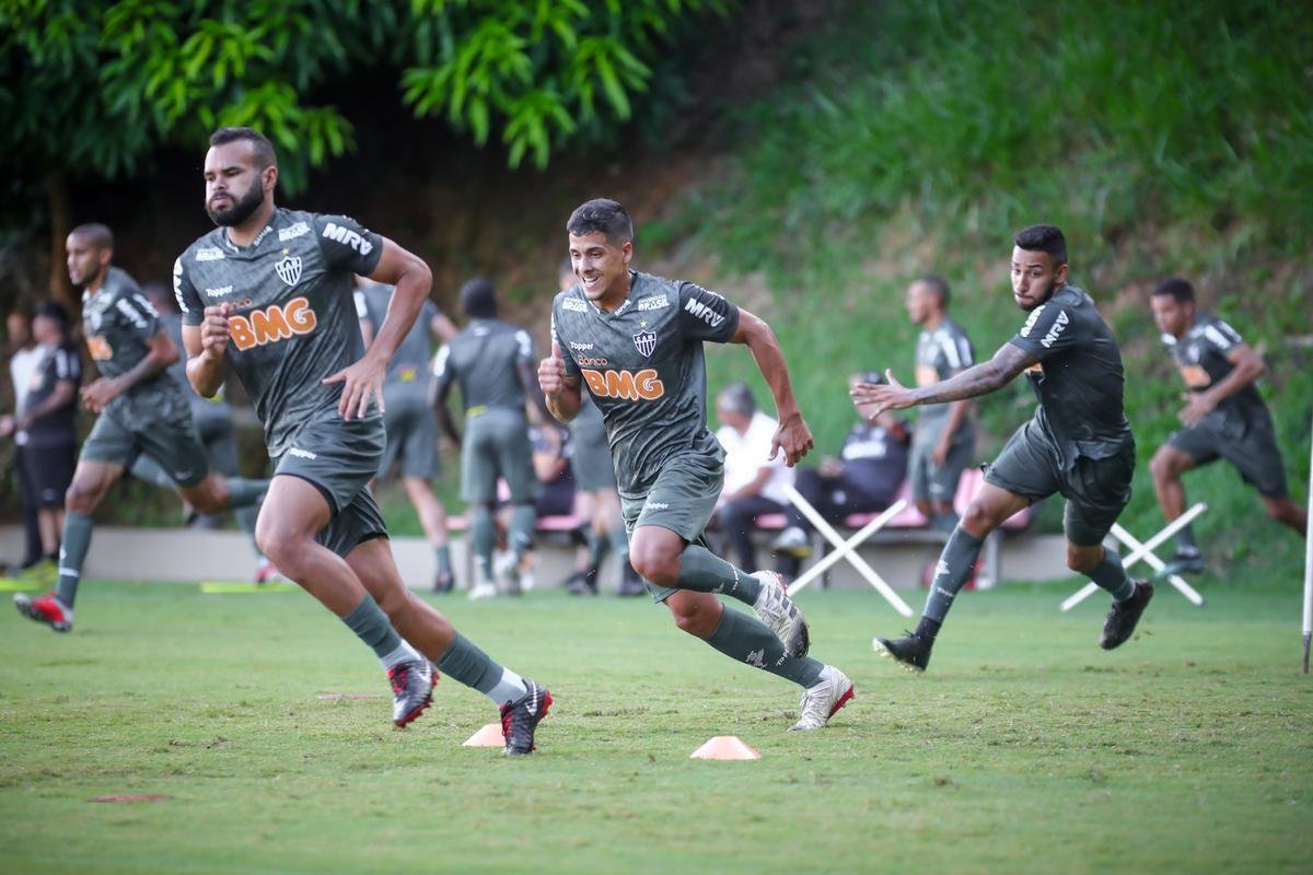 Na Cidade do Galo, Atltico fechou preparao visando ao jogo contra o Cerro Porteo