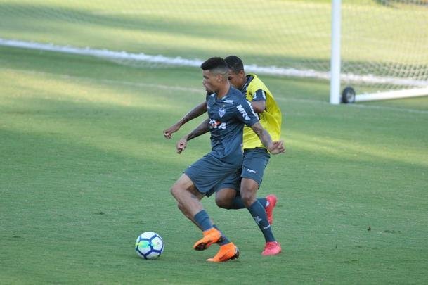 Jogadores do Atltico treinaram na tarde desta quinta-feira, dia seguinte ao empate por 0 a 0 com a Chapecoense