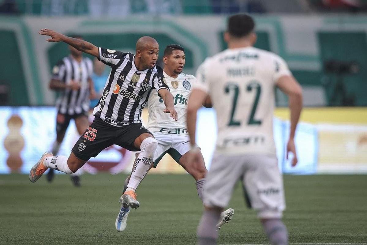 Fotos do jogo entre Palmeiras e Atltico, pelo Campeonato Brasileiro