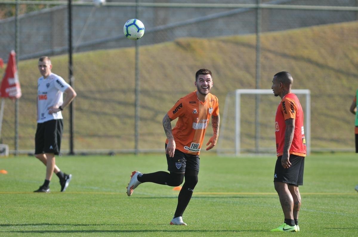 Atltico treinou nesta tera-feira, em preparao para enfrentar o Botafogo