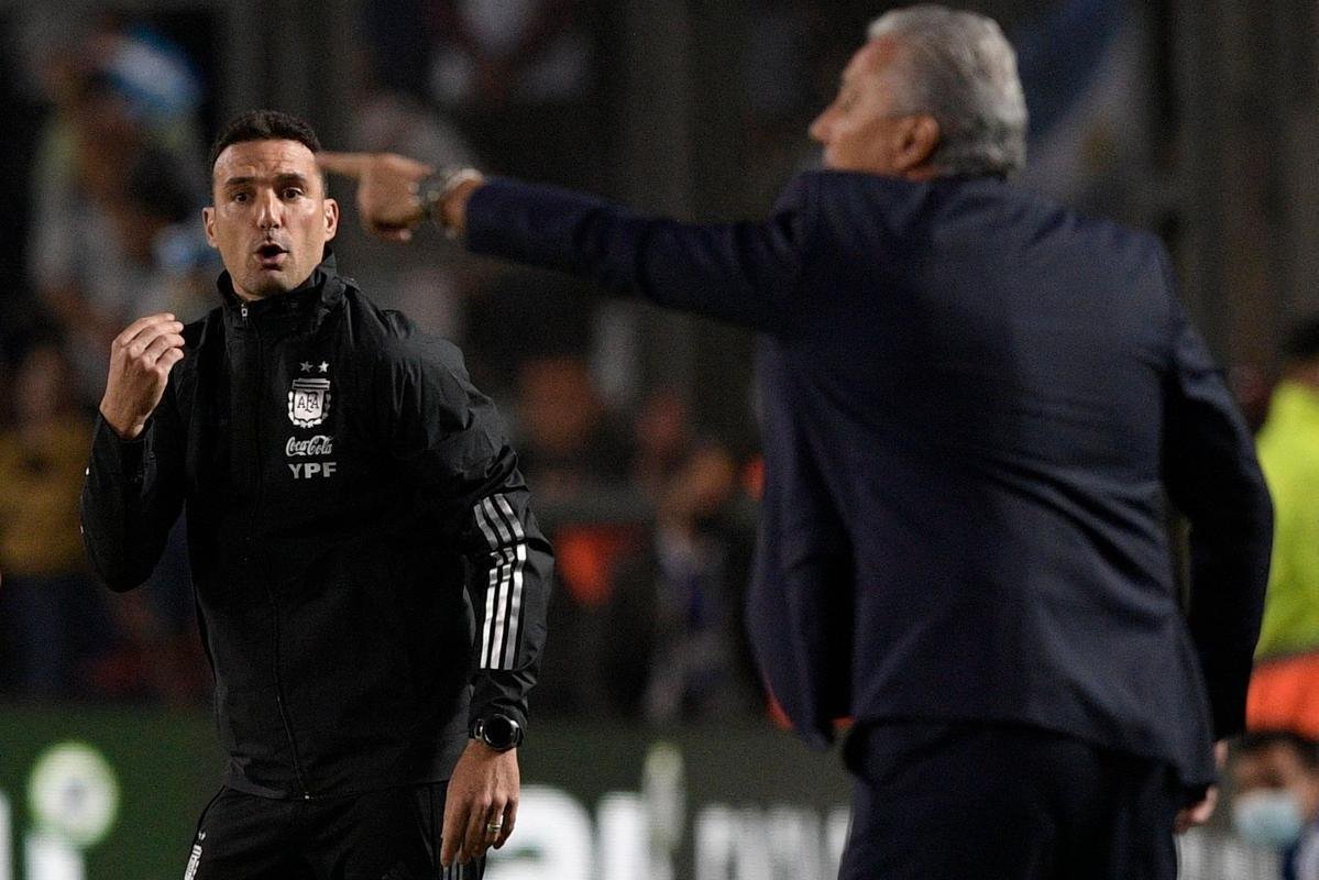 Sem Neymar, Brasil encarou a Argentina em clssico agitado pelas Eliminatrias