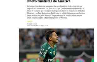 ABC, do Paraguai, exalta o Palmeiras