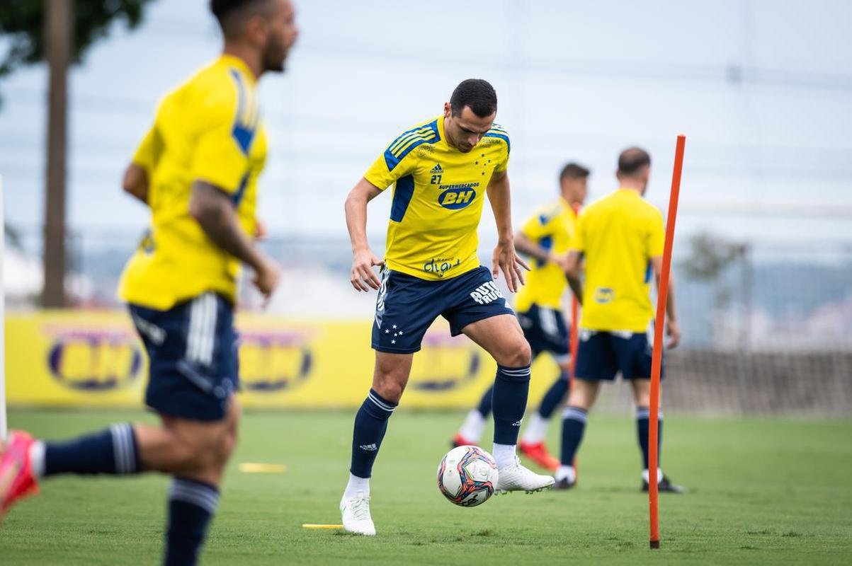 Fotos do treino do Cruzeiro desta tera-feira (26/10) na Toca II