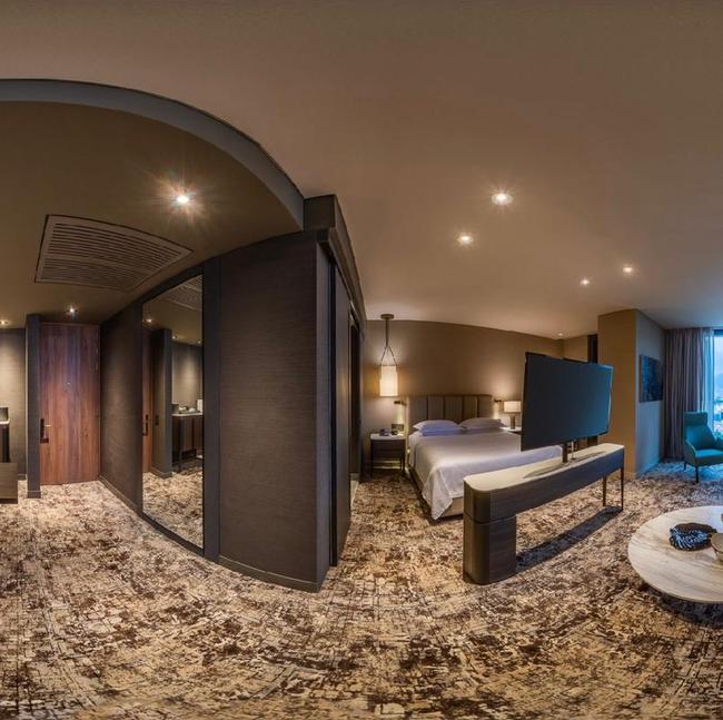 Fotos do Hilton Bogota Corferias, hotel que receber a delegao do Atltico na Colmbia para o compromisso pela Copa Libertadores, diante do Millonarios.