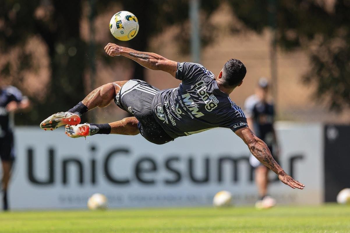 Principais imagens da atividade do Atltico na manh desta quarta-feira (24/8), na Cidade do Galo, em Vespasiano.