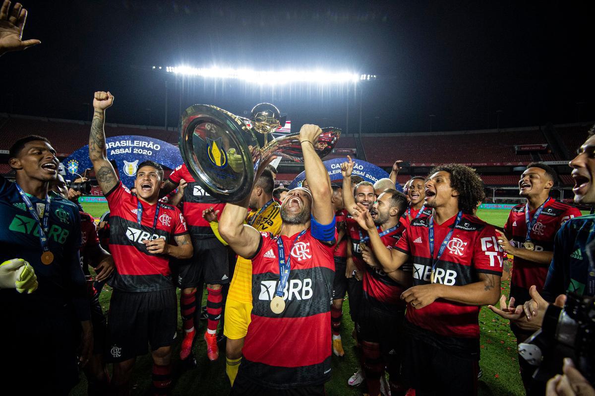 #1 Flamengo, com 16.768 pontos