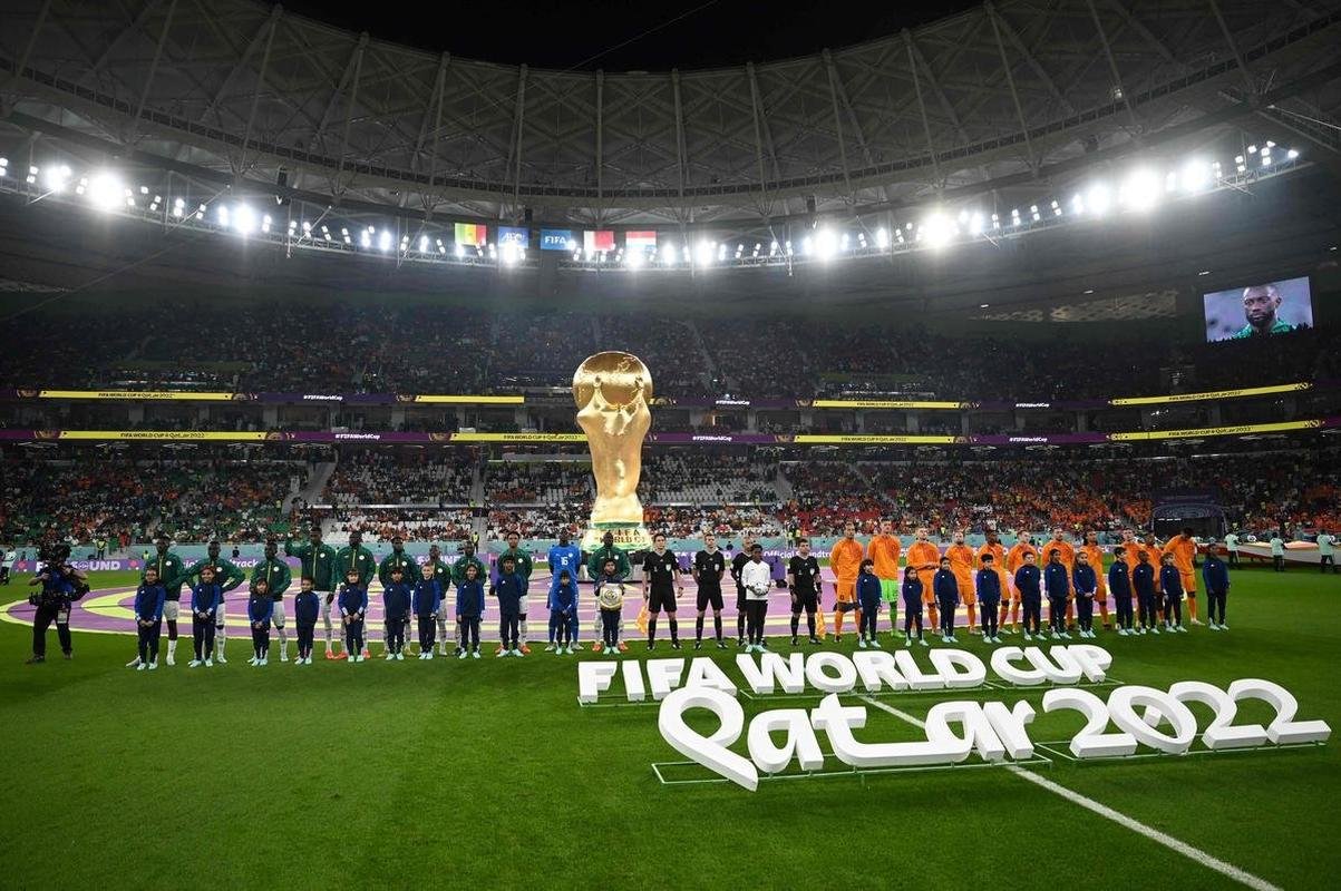 Fotos do jogo entre Senegal e Holanda no Estdio Al Thumama, pelo Grupo A da Copa do Mundo, no Catar