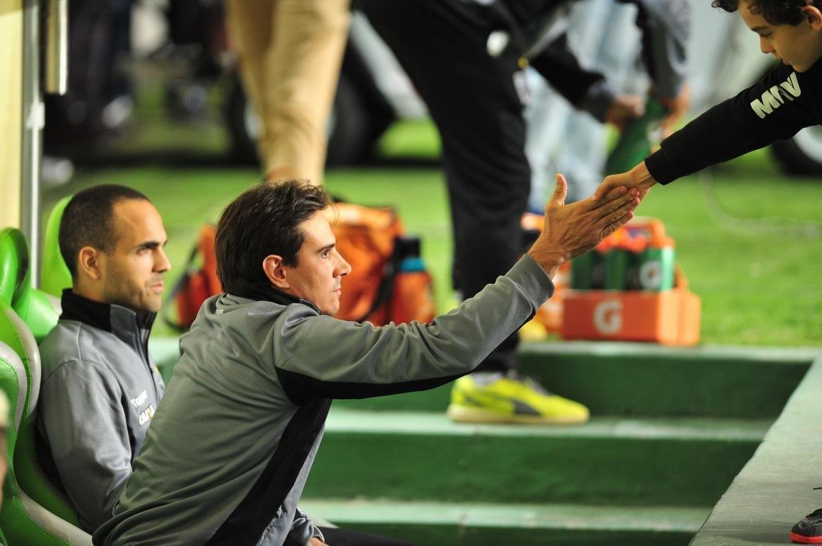 Fotos do primeiro tempo do duelo entre Atltico e Flamengo, no Independncia, pelo Brasileiro