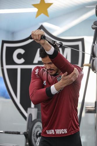 Fotos do treino do Atlético nesta segunda-feira, 13 de setembro de 2021