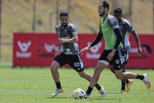 Imagens do treino do Atltico (8/9)