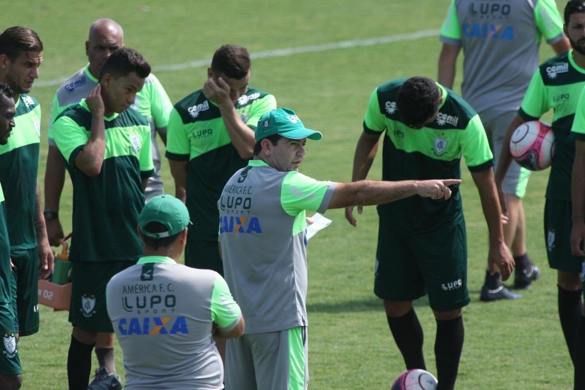 No Lanna Drumond, Amrica faz ltimo treino antes de encarar Boa Esporte pelas quartas de final do Estadual