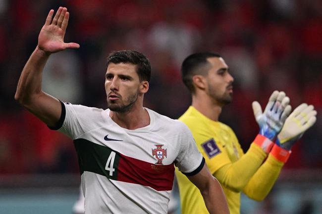 Fotos do jogo entre Marrocos e Portugal no Est�dio Al-Thumama, no Catar, pela Copa do Mundo de 2022