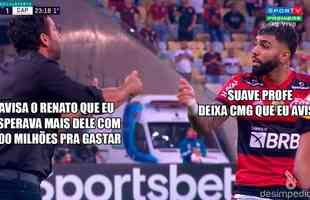 Memes da eliminao do Flamengo para o Athletico-PR na Copa do Brasil