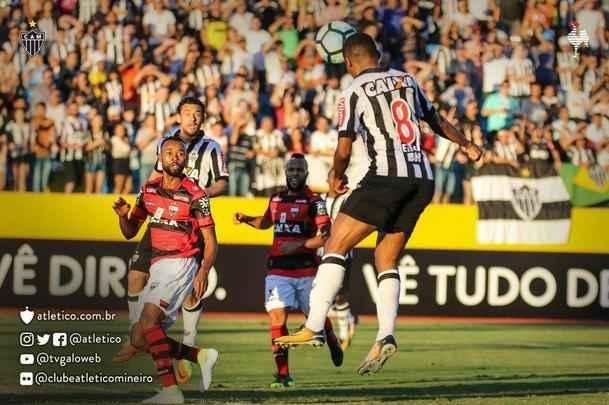Confira imagens da vitória do Atlético sobre o Atlético-GO, em Goiânia
