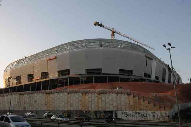 Futuro estádio do Galo, Aena MRV está com 60% das obras concluídas