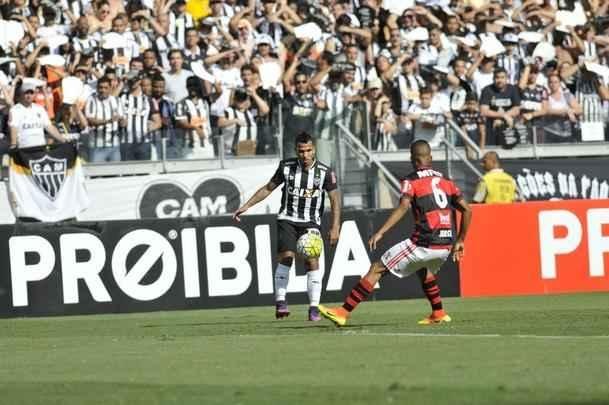 Fotos do jogo entre Atltico e Flamengo no Mineiro