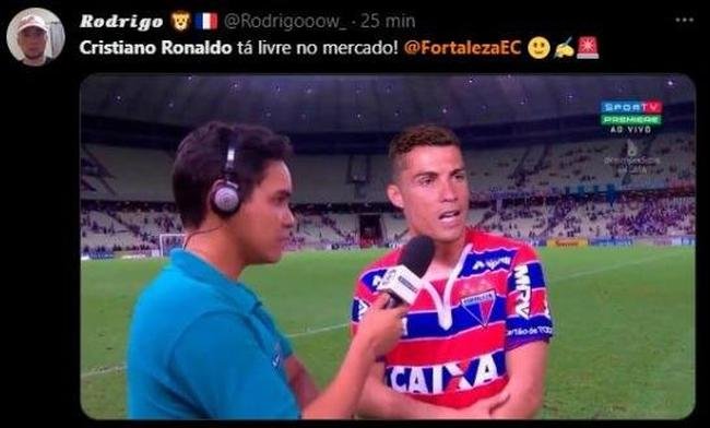Torcedores brasileiros aproveitaram a sada de CR7 do Manchester United para fazerem memes na internet