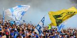 Imagens da torcida do Cruzeiro no clssico contra o Atltico, no Mineiro
