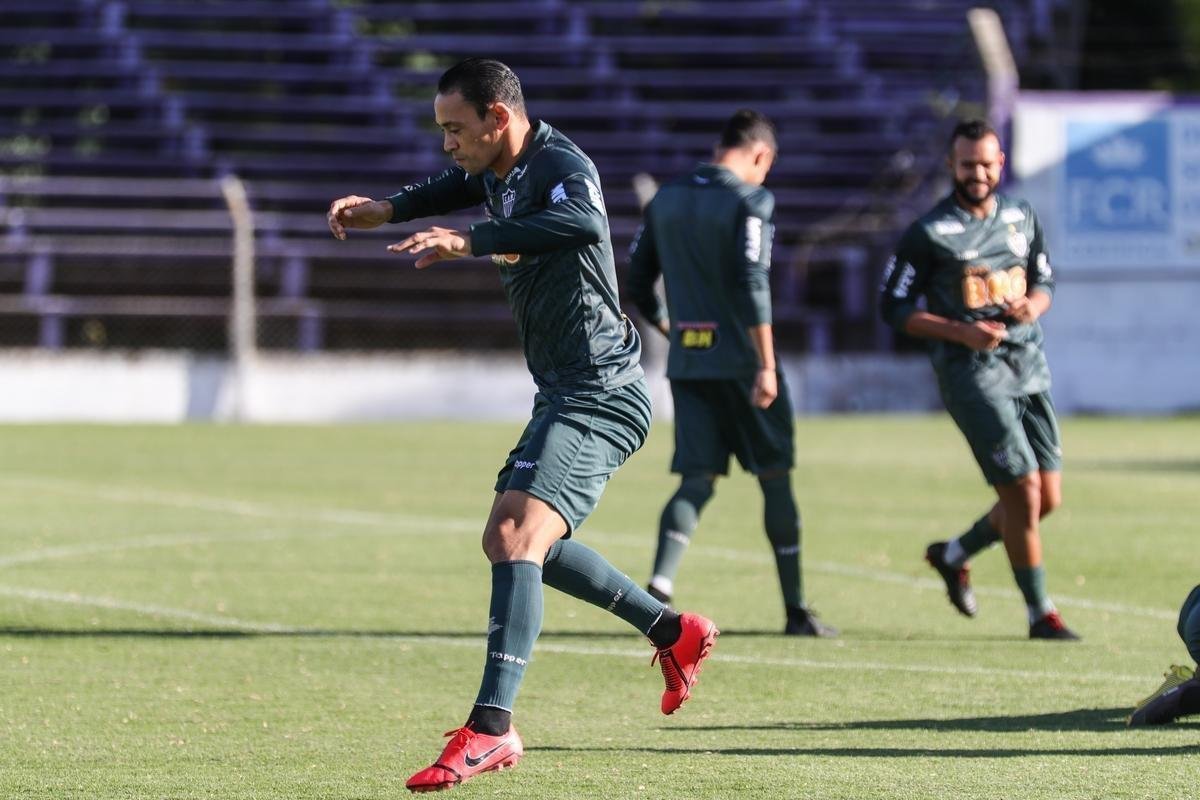Veja fotos do ltimo treino do Atltico antes do jogo contra o Nacional-URU