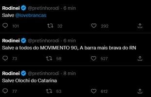 Jogadores que estiveram no Flamengo em 2022 foram hackeados no Twitter