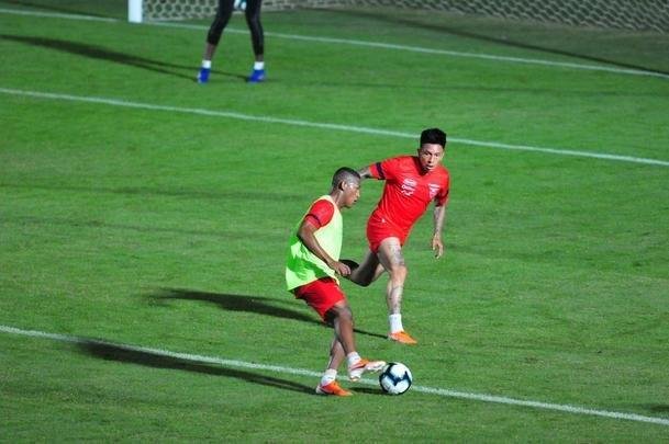 Jogadores do Equador participaram de segundo trabalho no Sesc Venda Nova, na Regio Norte de Belo Horizonte