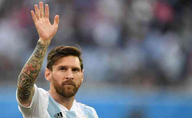 Lionel Messi est em grande fase com a Argentina