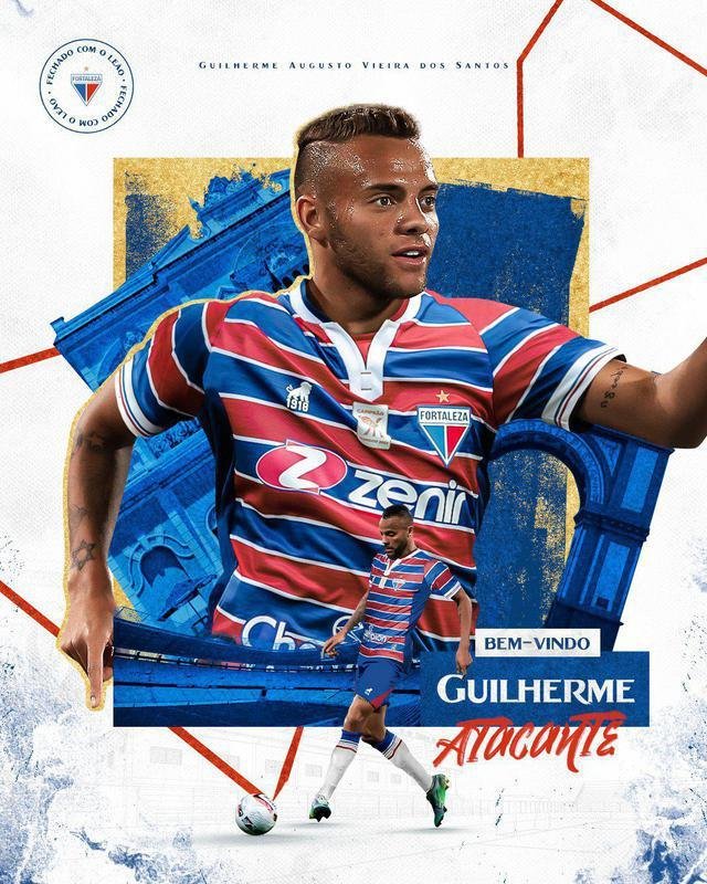 Fortaleza anunciou o atacante Guilherme