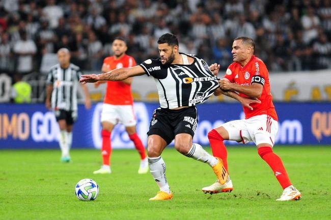 Fotos do jogo entre Atltico-MG e Internacional