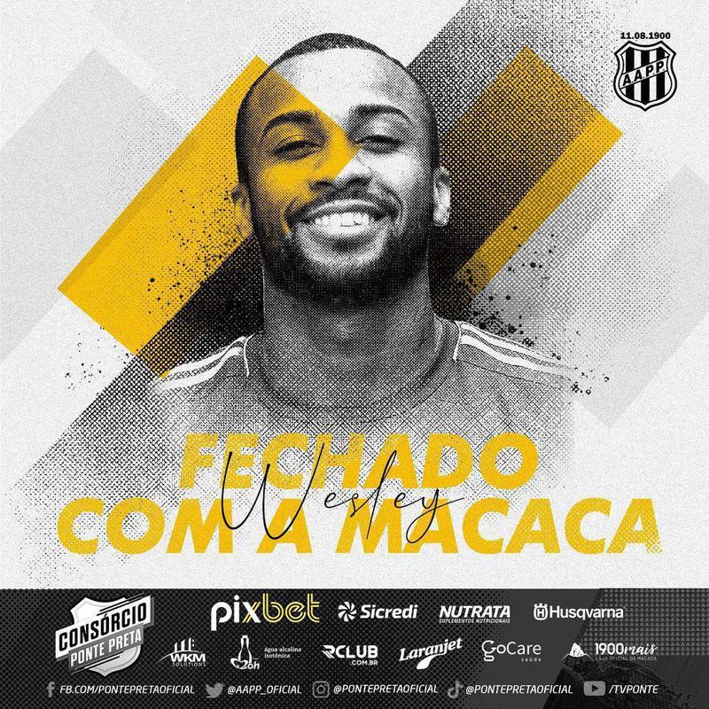 Wesley, meia (Ponte Preta)