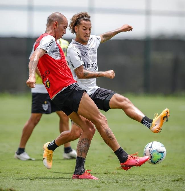 Veja fotos do treino do Atl�tico