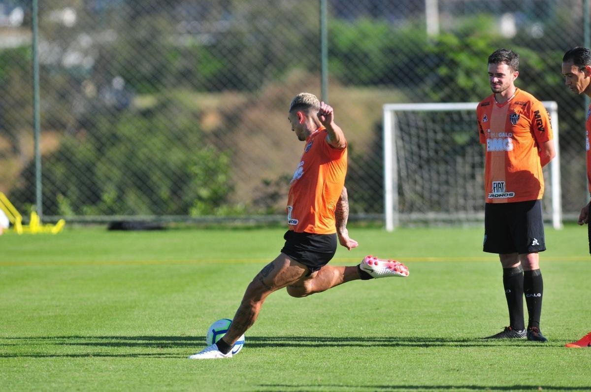 Imagens do treino do Atltico nesta sexta-feira