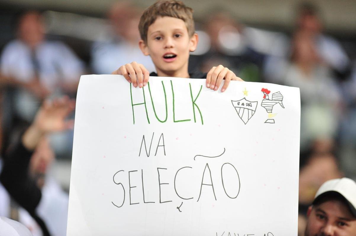 Torcida do Atltico no jogo contra o Emelec, no Mineiro, em Belo Horizonte, pelas oitavas de final da Copa Libertadores de 2022