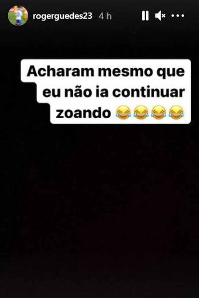 Rger Guedes comemorou eliminao do Cruzeiro na Copa do Brasil
