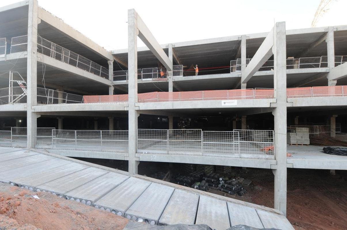 Futuro estdio do Galo, Aena MRV est com 60% das obras concludas