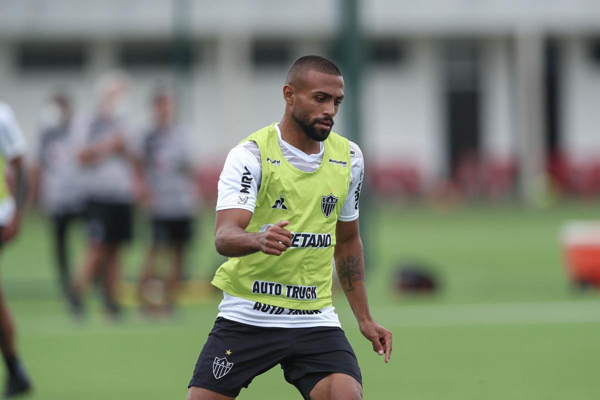 Treino do Atltico nesta tera-feira, 9 de maro de 2021