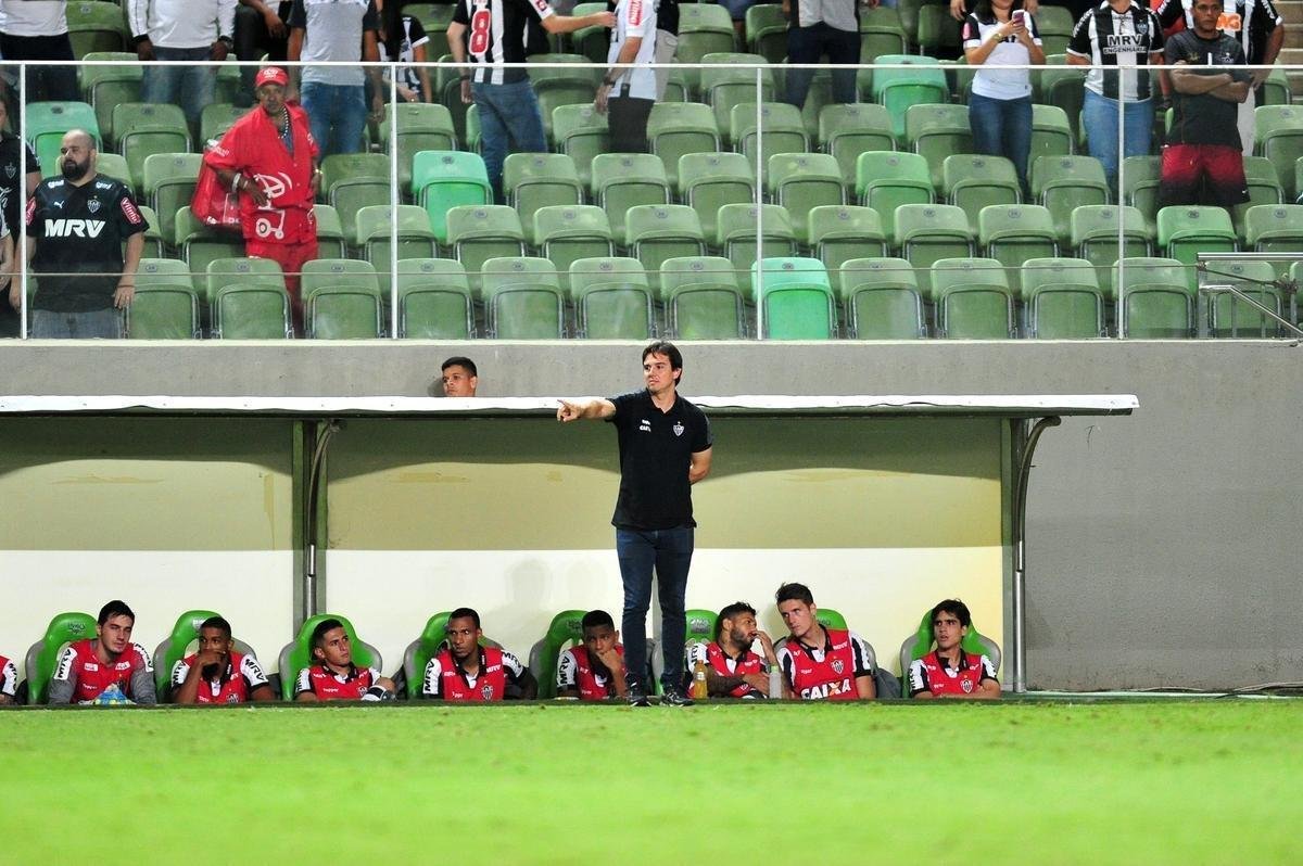 Imagens do clssico de ida da semifinal do Mineiro, entre Atltico e Amrica, no Independncia