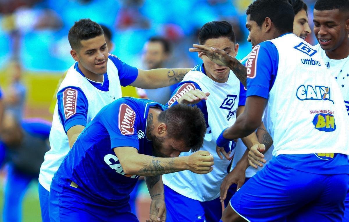 Confira imagens da partida entre Atltico-GO e Cruzeiro
