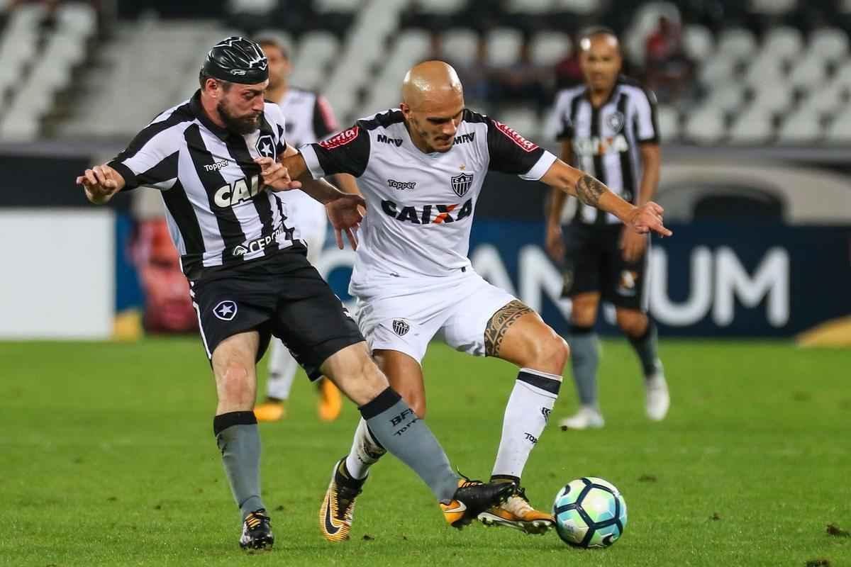 Atltico e Botafogo duelaram no Estdio Nilton Santos pelas quartas de final da Copa do Brasil
