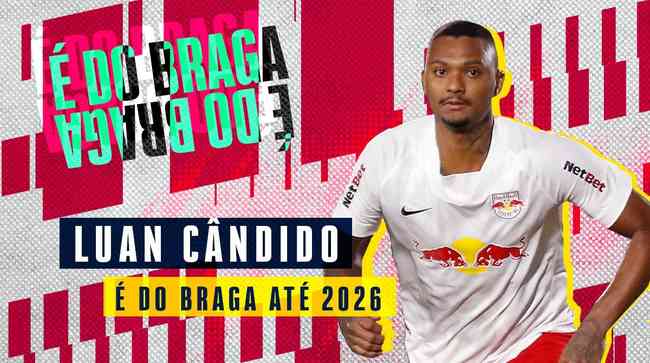 Luan Cândido assinou com o Red Bull Bragantino