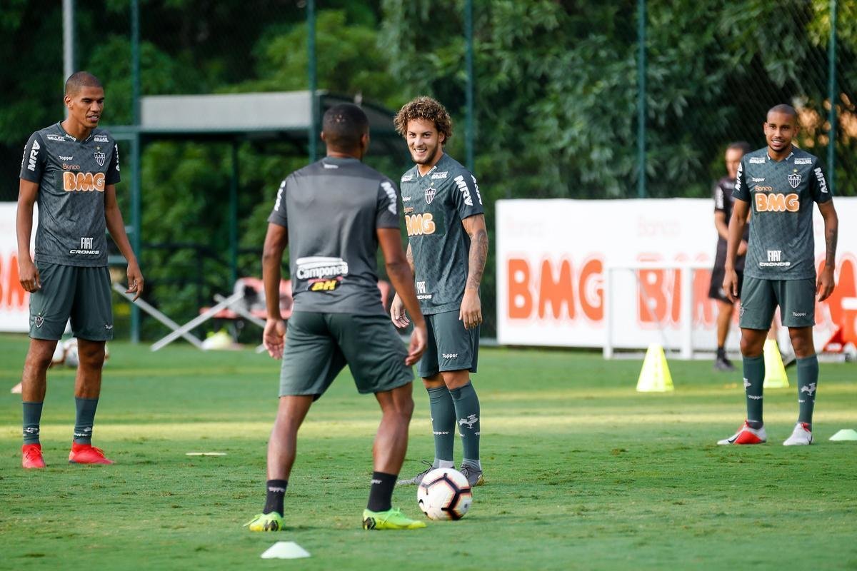 O tcnico Levir Culpi comandou, na tarde desta tera-feira, treinamento na Cidade do Galo