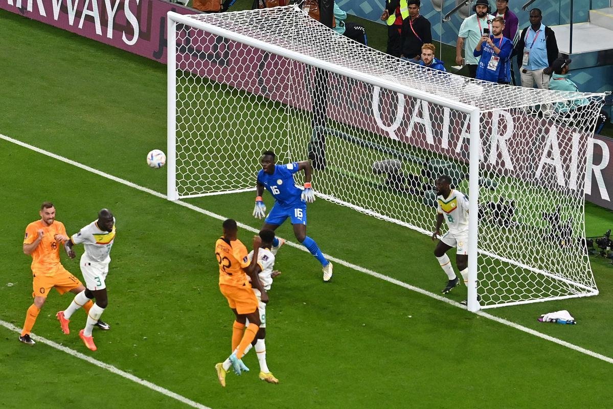 Fotos do jogo entre Senegal e Holanda no Estdio Al Thumama, pelo Grupo A da Copa do Mundo, no Catar