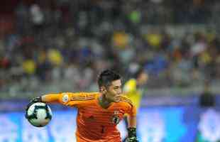 Equador e Japo se enfrentaram no Mineiro pela terceira rodada do Grupo C da Copa Amrica