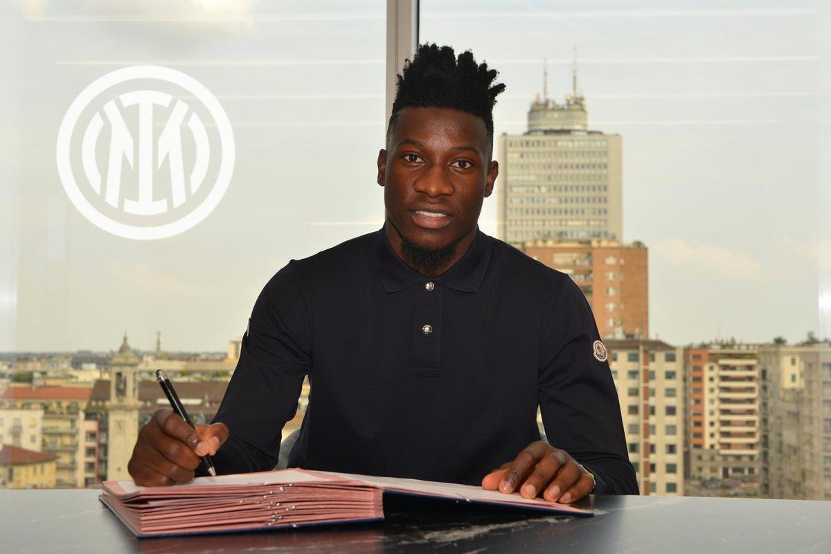 Inter de Milo: goleiro Andr Onana (ex-Ajax)