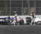 Neto de Fittipaldi sofre acidente grave na largada e é levado a hospital