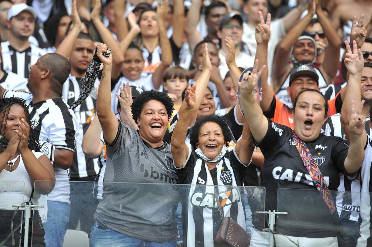 Torcida do Atltico lota o Mineiro contra o Amrica; veja fotos