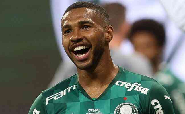 Wesley disputou 49 jogos pelo Palmeiras em 2022 e marcou trs gols