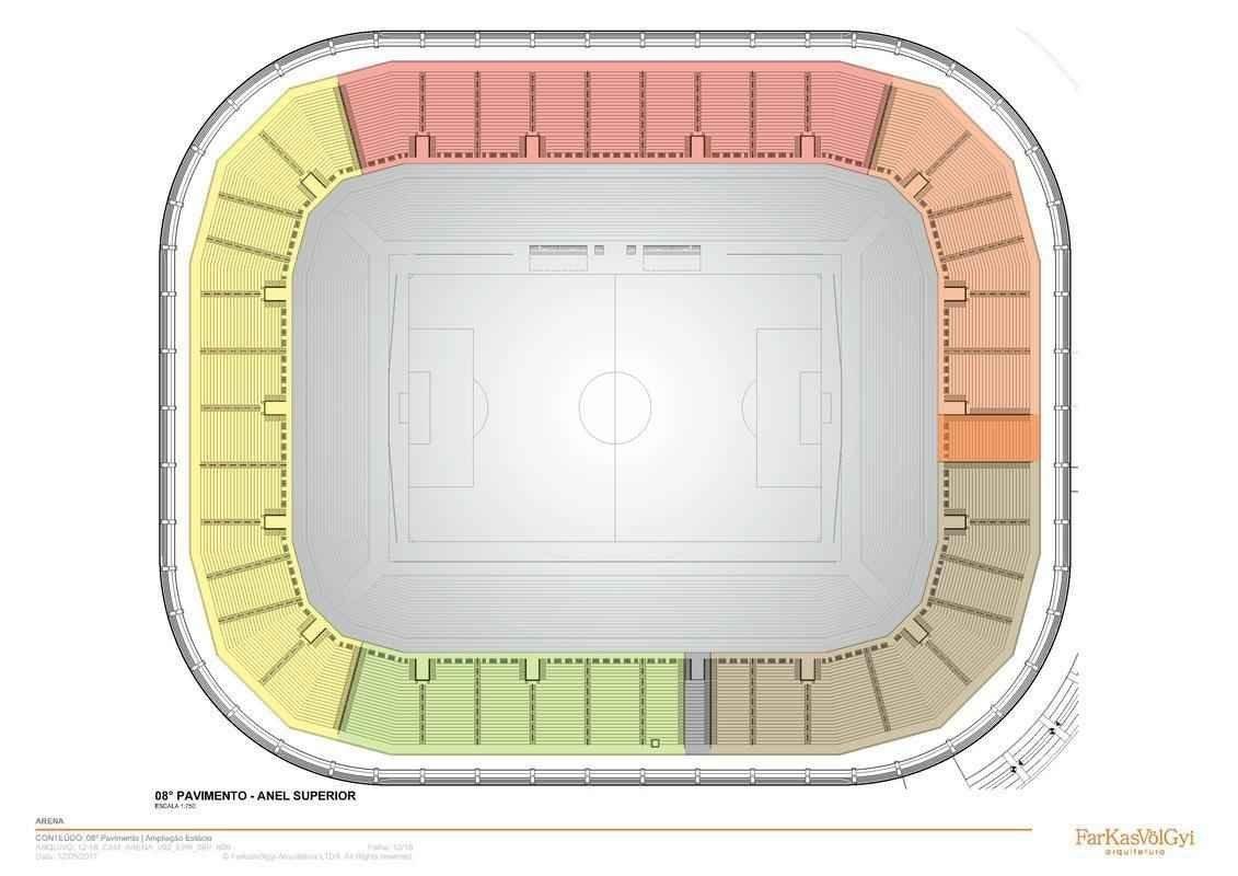 Novas imagens do projeto da Arena do Galo obtidas pelo Estado de Minas e pelo Superesportes