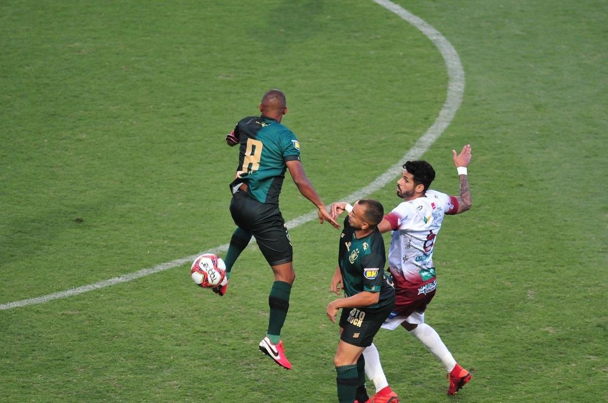 Fotos do jogo entre Amrica e Patrocinense, no Independncia, em Belo Horizonte, pela oitava rodada do Campeonato Mineiro de 2021.