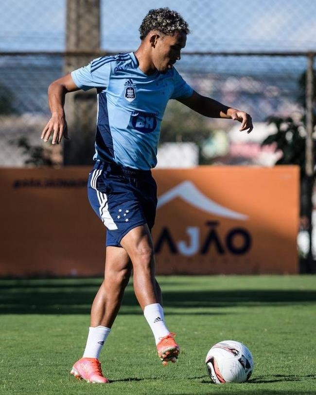 Imagens do treino do Cruzeiro nesta sexta-feira (22 de dezembro), na Toca da Raposa II