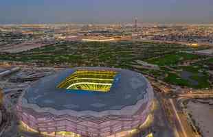 Estdio da Cidade da Educao: com design inspirado em diamantes, Education City tem capacidade para 40 mil torcedores durante o Mundial e fica em rea que concentra universidades de Al Rayyan e Doha
